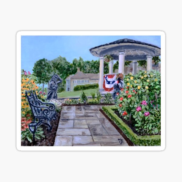 Riverside Garden 2 Sticker