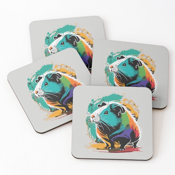 Item preview, Paint Splatter Guinea Pig designed and sold by Corner-Distro.