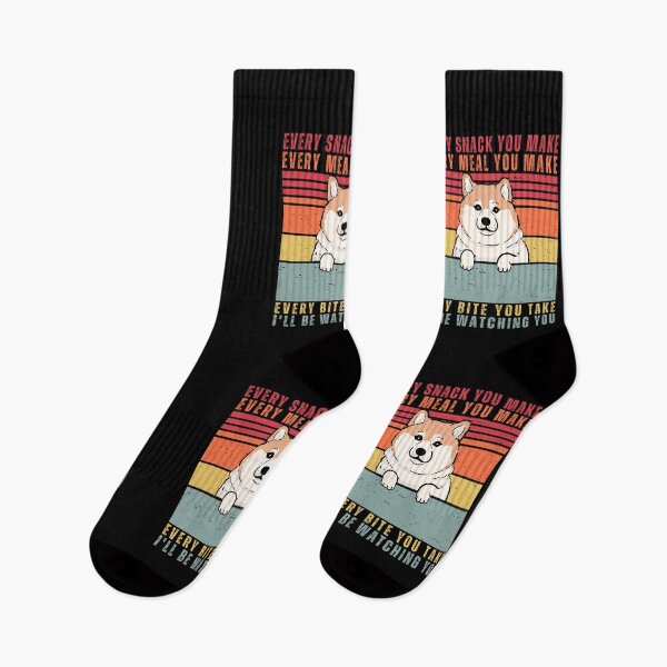 Item preview, Funny Shiba Dog Lover - Every Snack You Make, Every Meal You Bake, Every Bite You Take, I ll Be Watching You designed and sold by patternjp.