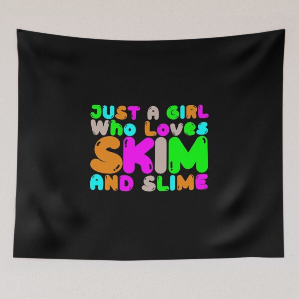 Item preview, Just A Girl Who Loves Skim & Slime: Cute Graphic Design designed and sold by F-SADESIGN.