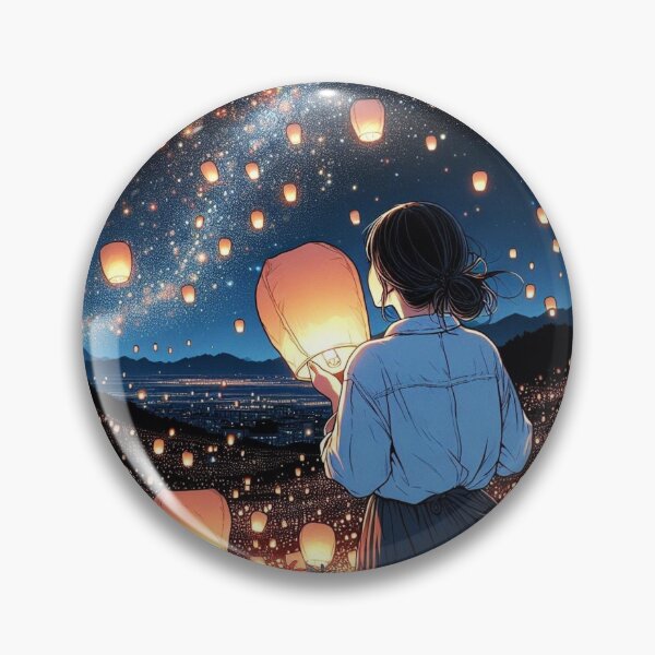 Item preview, Lotus lantern and girl. designed and sold by growing-mom.