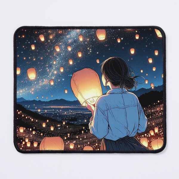 Item preview, Lotus lantern and girl. designed and sold by growing-mom.