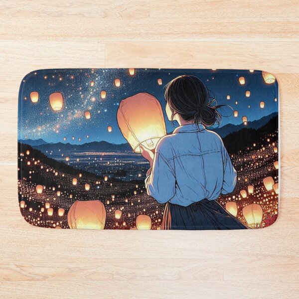 Item preview, Lotus lantern and girl. designed and sold by growing-mom.