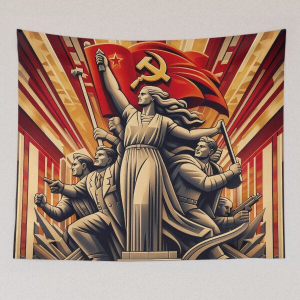 Item preview, Soviet Propaganda Poster designed and sold by ClassicRetroism.