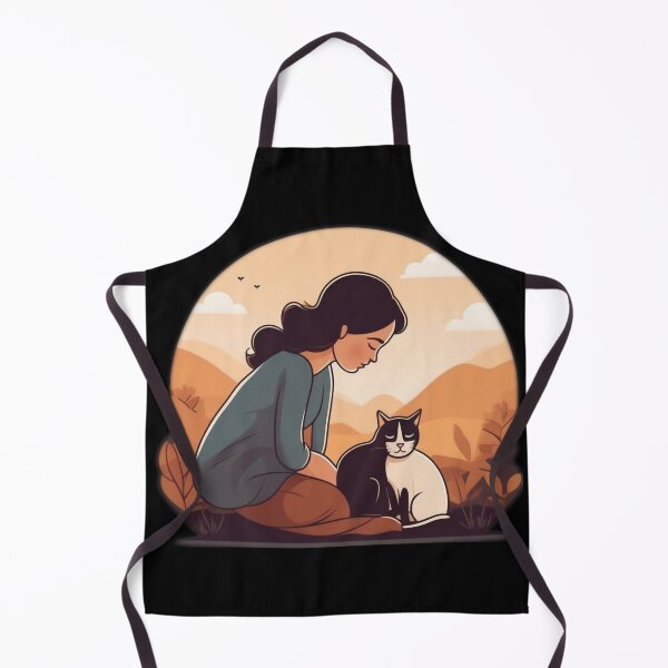 Item preview, Behind Every Strong Woman is Her Cat Sticker designed and sold by 5lav.