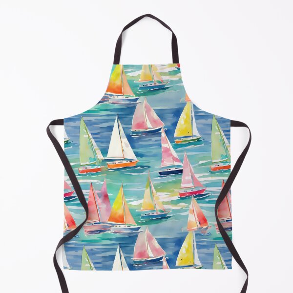 Item preview, Watercolor yachts designed and sold by SophieClimaArt.