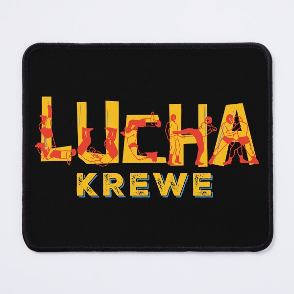 Item preview, Lucha Letters by Chris Grim designed and sold by Lucha Krewe.