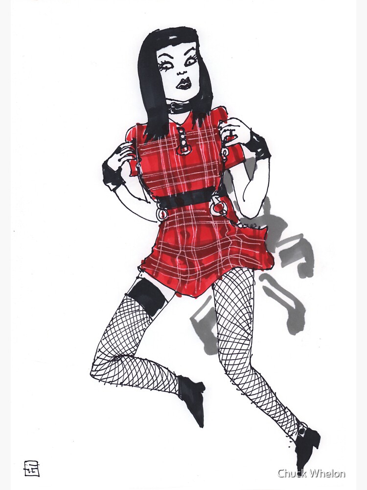 Thumbnail 3 of 3, Sticker, Plaid Worker designed and sold by MrChuckles.