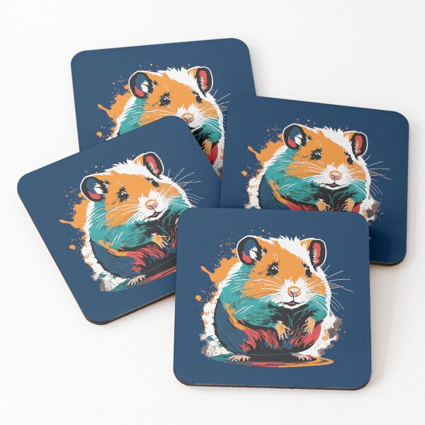 Item preview, Colorful Hamster designed and sold by Corner-Distro.