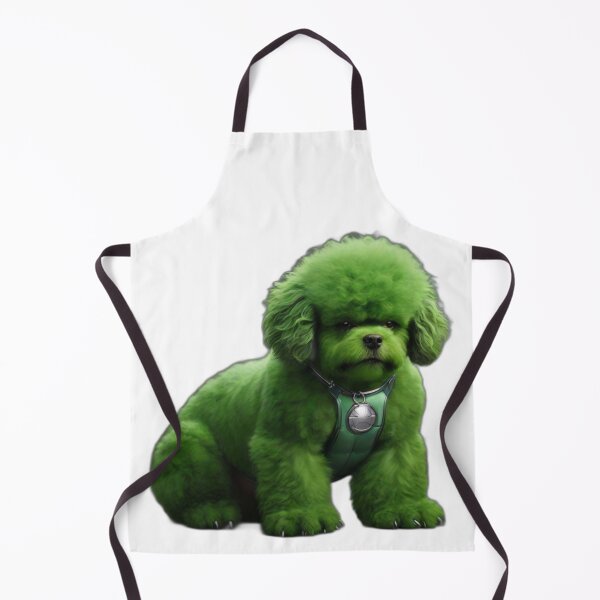 Item preview, Super Green Dog designed and sold by OnlyClassicArt.