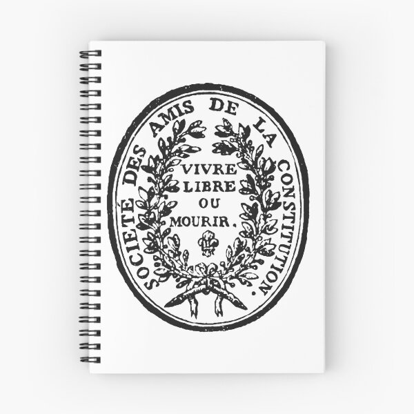 Item preview, Robespierre Jacobins Club Seal Live Free or Die Motto ( French Revolution ) designed and sold by fomodesigns.