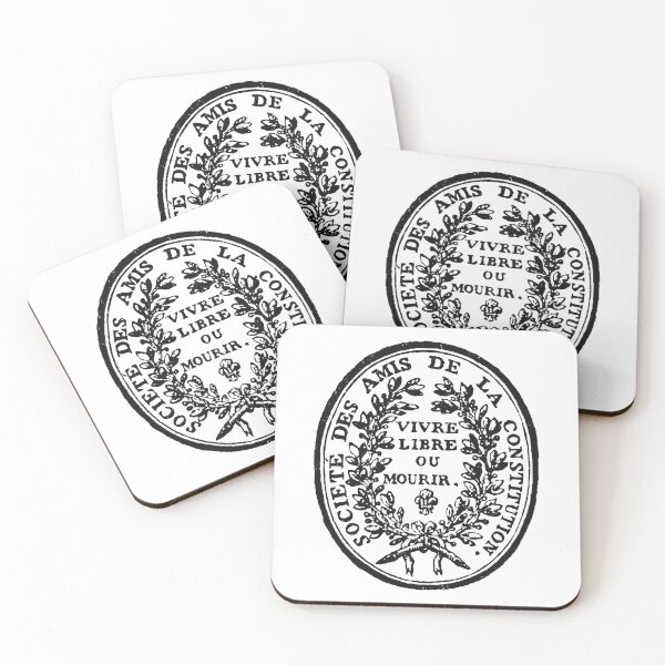 Item preview, Robespierre Jacobins Club Seal Live Free or Die Motto ( French Revolution ) designed and sold by fomodesigns.