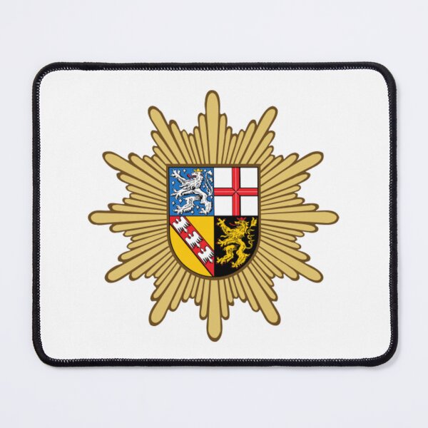 Item preview, Emblem of Saarland police designed and sold by HeraldryCabinet.