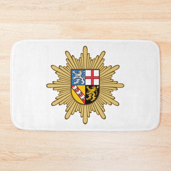 Item preview, Emblem of Saarland police designed and sold by HeraldryCabinet.