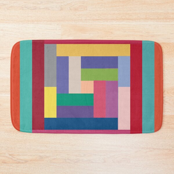 Item preview, Every Colour of the year 2000-2024 Geometric Pattern designed and sold by ozcushionstoo.