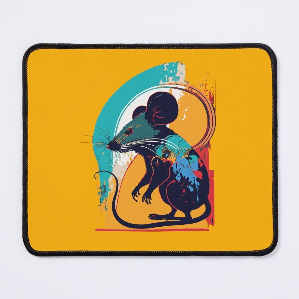 Item preview, Colorful Mouse Illustration designed and sold by Corner-Distro.