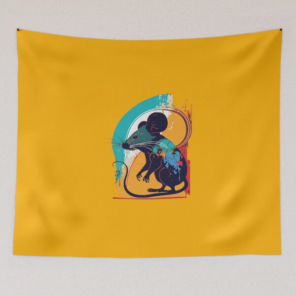Item preview, Colorful Mouse Illustration designed and sold by Corner-Distro.