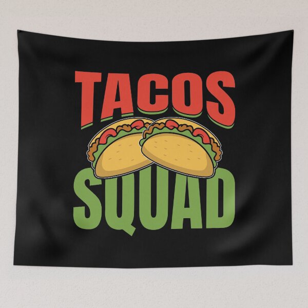 Item preview, Tacos Squad Mexican Food, Funny Cinco de Mayo for Taco Lover designed and sold by PrintOfi.