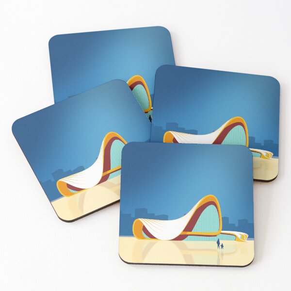 Item preview, Heydar Aliyev Center designed and sold by Architecture Posters.