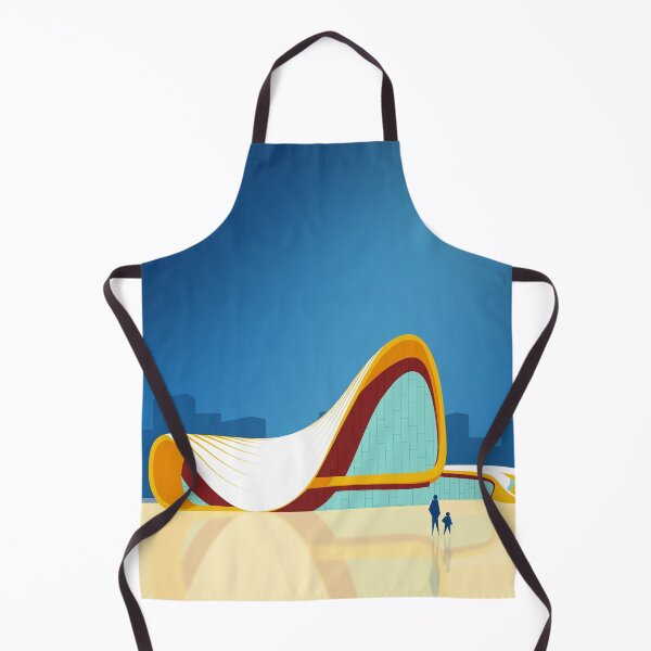 Item preview, Heydar Aliyev Center designed and sold by Architecture Posters.