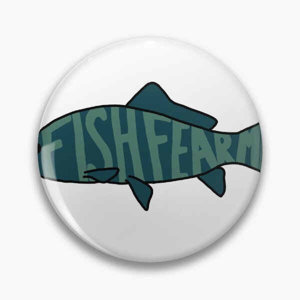 Item preview, fish fear me (blue) designed and sold by uhmilly.