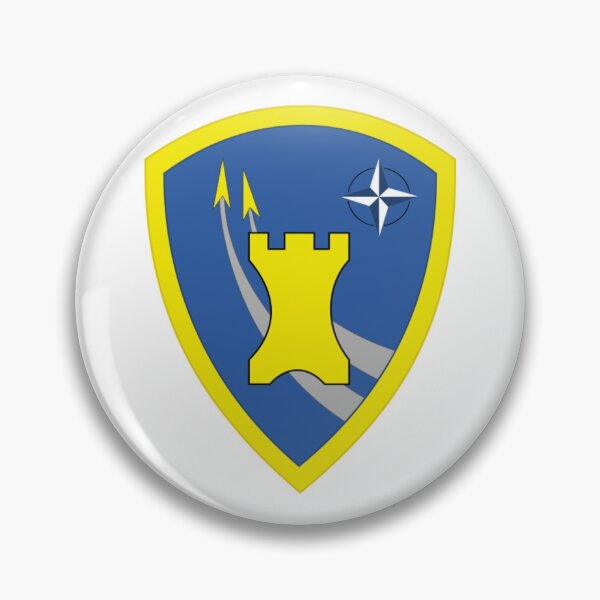 Item preview, Emblem of the NATO Combined Air Operations Center placed in Uedem designed and sold by HeraldryCabinet.