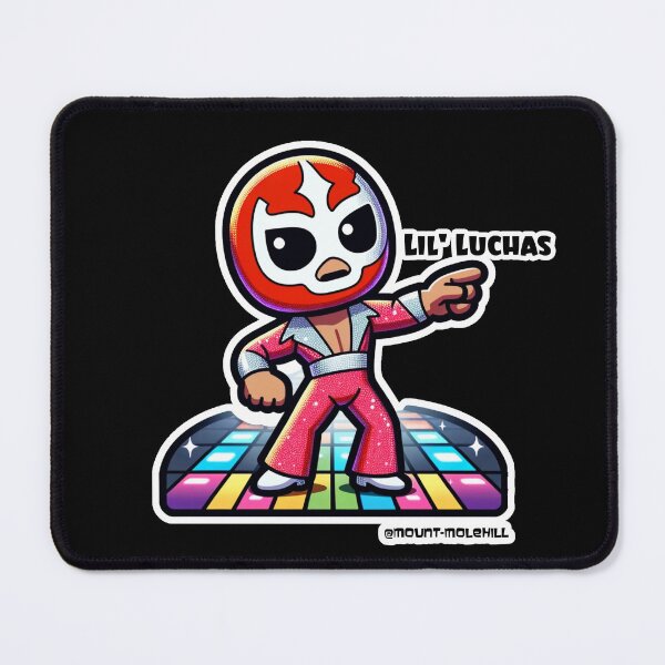 Item preview, Lil' Lucha in Saturday Night Fever designed and sold by Mount-Molehill.