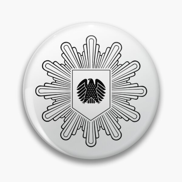 Item preview, Emblem of Police in the German Bundestag designed and sold by HeraldryCabinet.