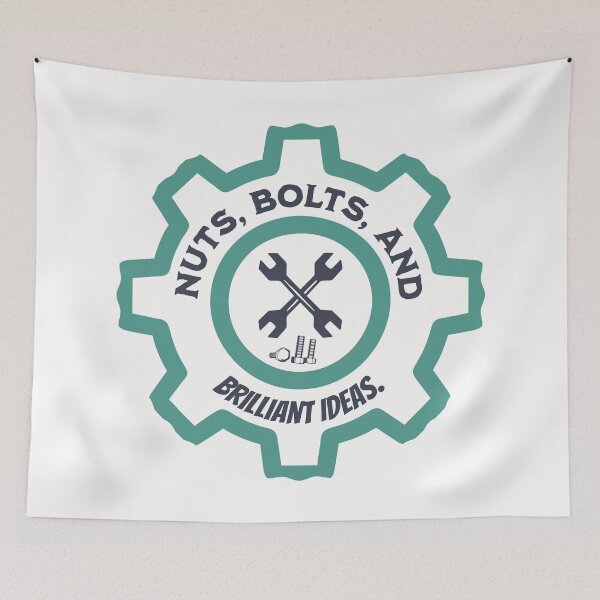 Item preview, Nuts, Bolts, and Brilliant Ideas. designed and sold by Danasfamstore.