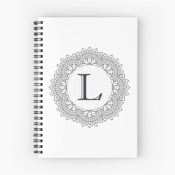 Item preview, Monogram L Ornate Circle Design designed and sold by simplymonogram.