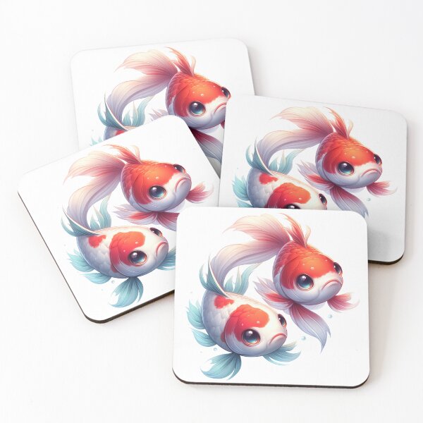 Item preview, Cute Koi Fish Art3 designed and sold by GsnDream.