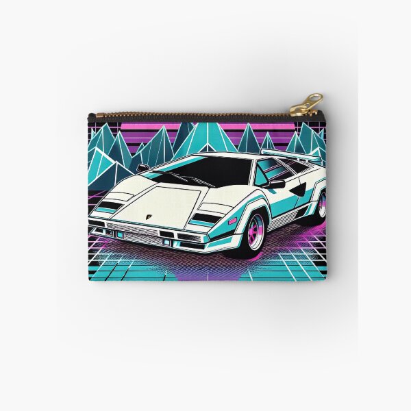 Item preview, Synthwave Retrowave 80's Sports Car Graphic designed and sold by SpookshowDesign.