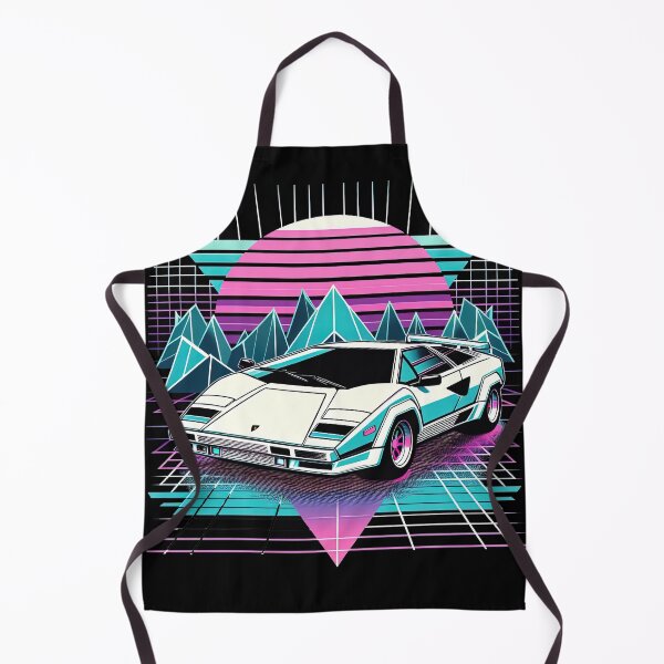 Item preview, Synthwave Retrowave 80's Sports Car Graphic designed and sold by SpookshowDesign.