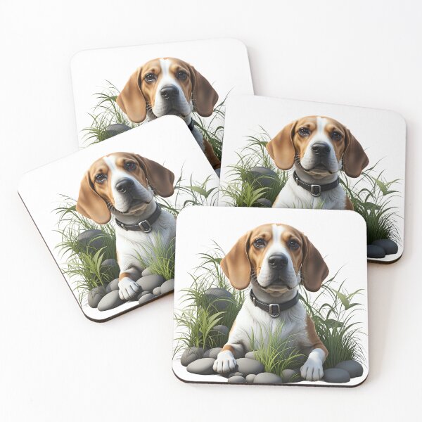 Item preview, Beautiful Red and White Beagle designed and sold by Kaleddis.