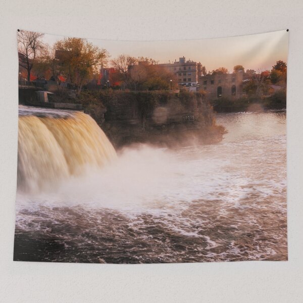 Item preview, Waterfall at golden light, Ottawa, Canada designed and sold by Travelways.