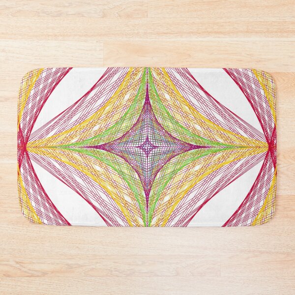 Item preview, Rectangular Pattern #4 Morph C Back [15898-PBCGYR-WB] designed and sold by LottMultimedia.