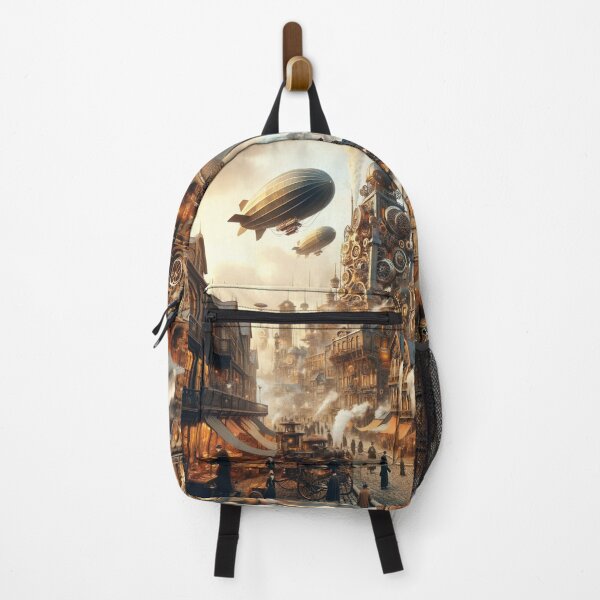Item preview, Steampunk Cityscape designed and sold by Era-of-Traveler.