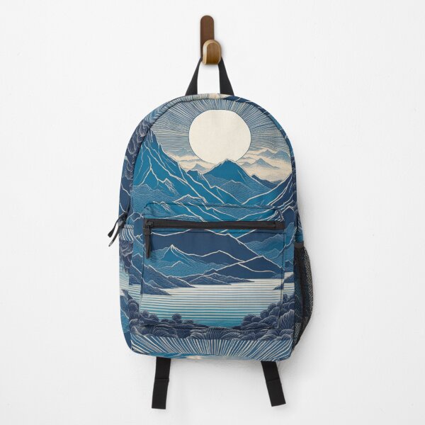 Item preview, Mountains Blue Tones designed and sold by Secondearth.