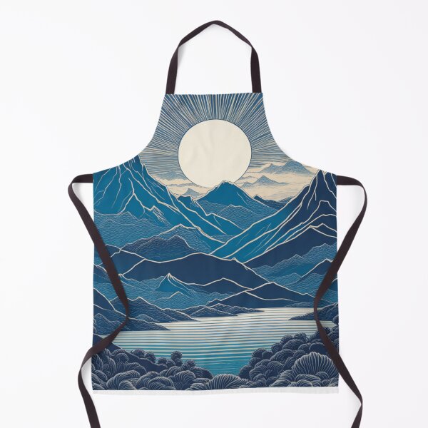Item preview, Mountains Blue Tones designed and sold by Secondearth.