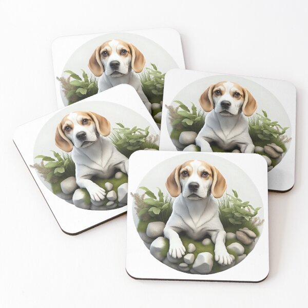 Item preview, Beautiful Tan and White Beagle designed and sold by Kaleddis.