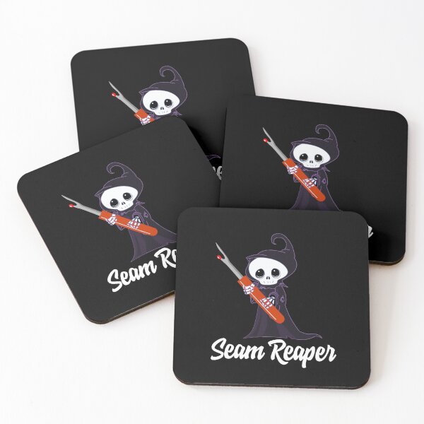Item preview, Seam Reaper Sewing - Seam Ripper plus Grim Reaper Quilting designed and sold by Black Hills Creative.