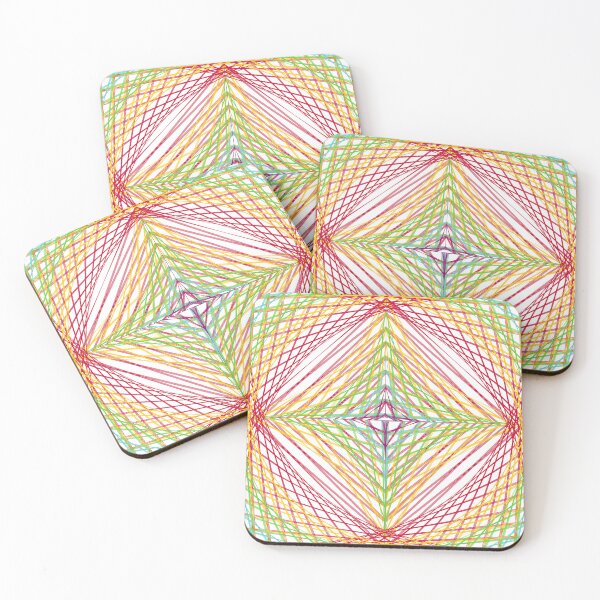 Item preview, Rectangular Pattern #4 Morph C Back [15983-PBCGYR-WB] designed and sold by LottMultimedia.