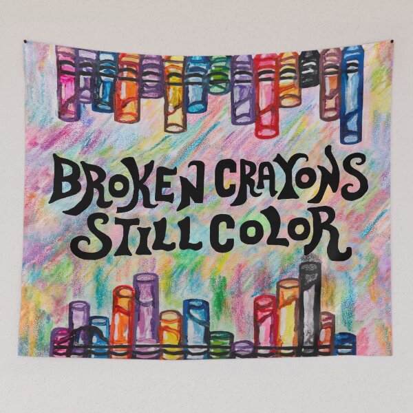 Item preview, Broken Crayons Still Color designed and sold by Deborah Camp.