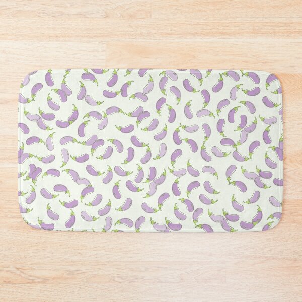 Item preview, Eggplant wallpaper designed and sold by Eunoia-ikigai.
