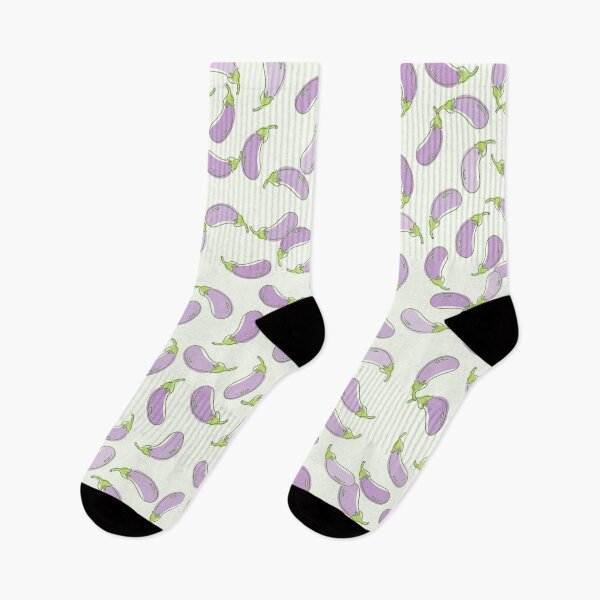 Item preview, Eggplant wallpaper designed and sold by Eunoia-ikigai.