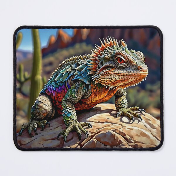 Item preview, Resilient Elegance Captivating Spiny Lizard Photography in the Arizona Desert designed and sold by Moriarty's Digital Visions.