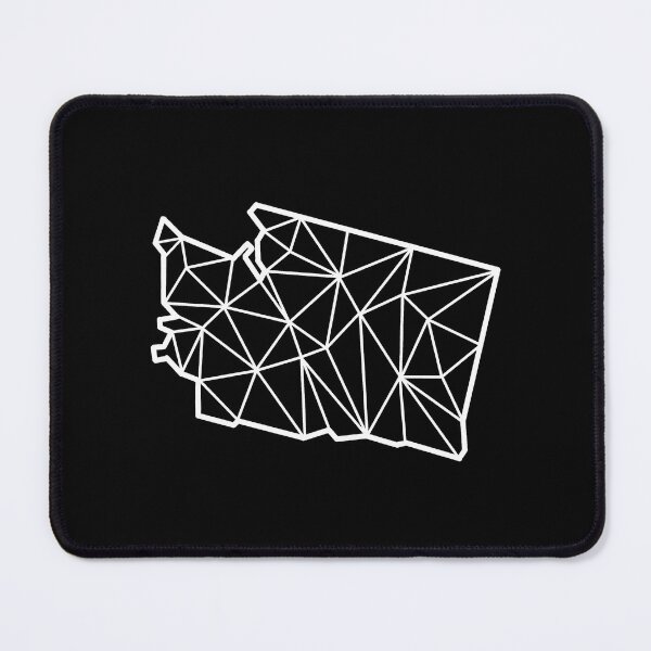 Item preview, Geometric Washington State Design - White Lines designed and sold by anne-dromeda.
