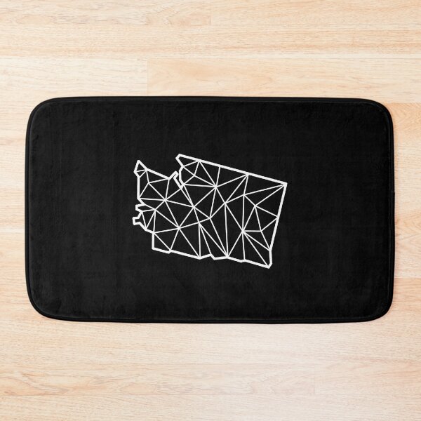Item preview, Geometric Washington State Design - White Lines designed and sold by anne-dromeda.