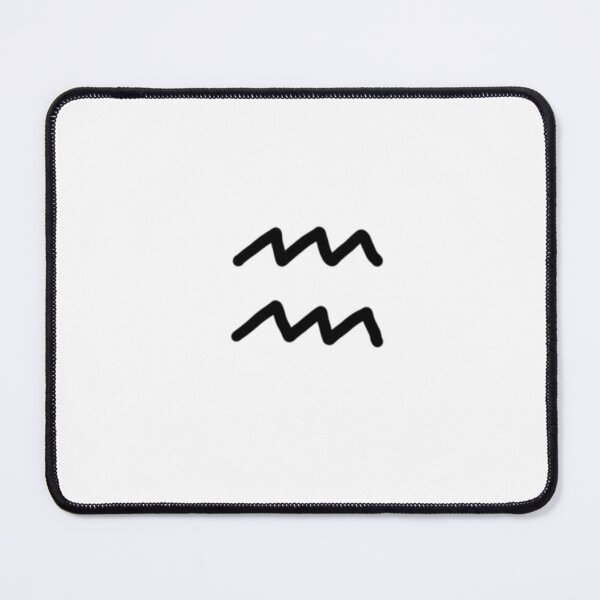 Item preview, Aquarius Zodiac Sign designed and sold by delmarvastickers.