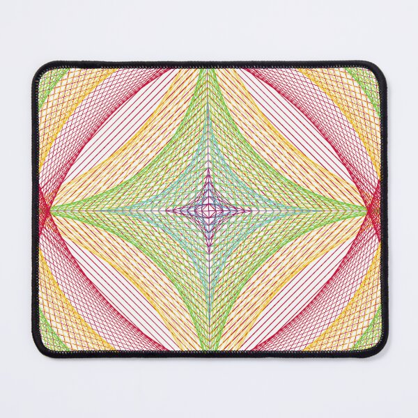Item preview, Rectangular Pattern #4 Morph C Back [16011-PBCGYR-WB] designed and sold by LottMultimedia.